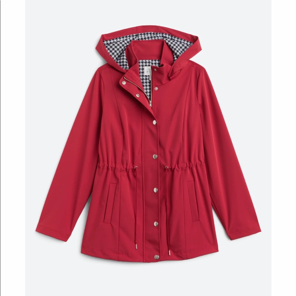 Market and Spruce Regan Rain Coat